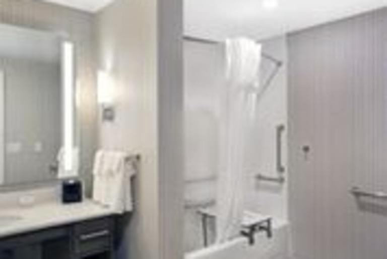 Handicap Accessible Restroom - Shower Seat