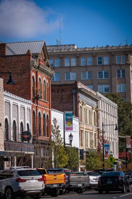 a picture of downtown Athens