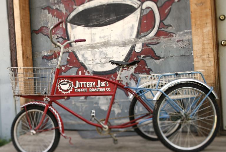 JitteryJoe's delivery trike