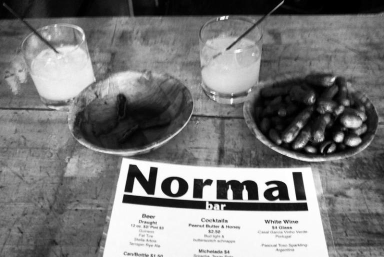 Normal Bar Menu