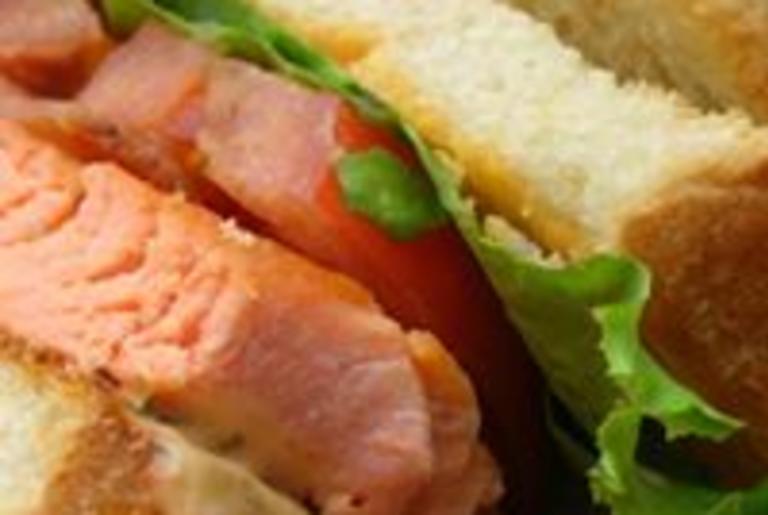 Salmon BLT