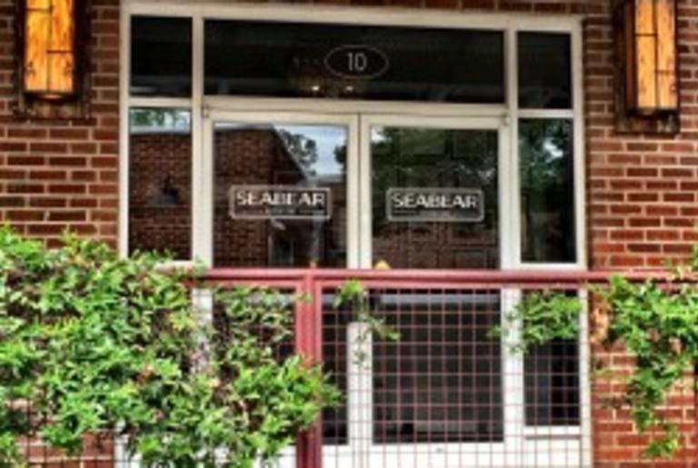 seabear front doors for logo