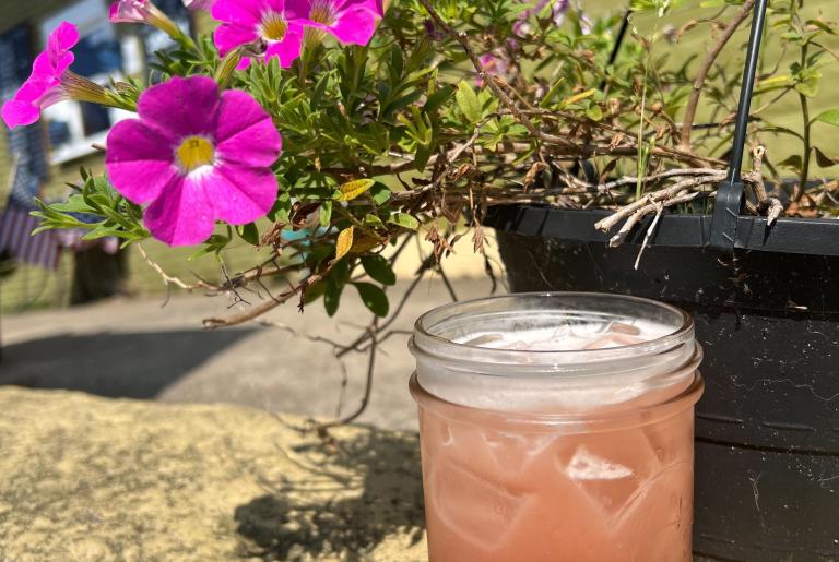 Iced drink from Sips