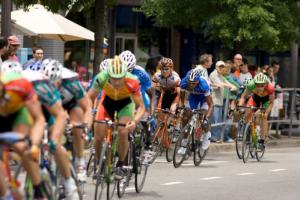 Twilight Criterium Biking in Athens GA