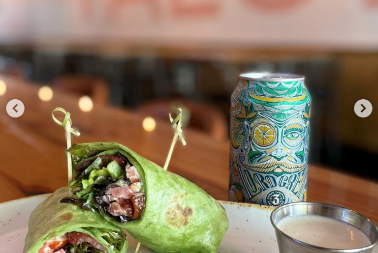 Paloma Park Athens BLT wrap